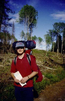 Looking cool in the Skuleskogen National Park.