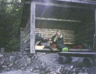 And this is where we actually did spend the night.
