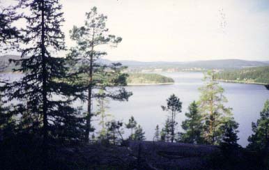 The view from where we spent our second night.